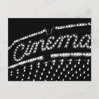 Carte postale Cinema Marquee