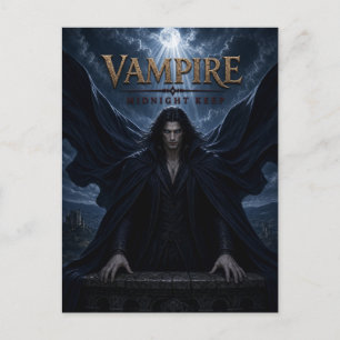 Carte Postale Cinéma sombre de Minuit Vampire