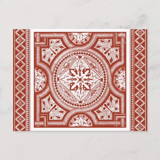 Carte Postale Cinnabar Woodblock IV (Devant)