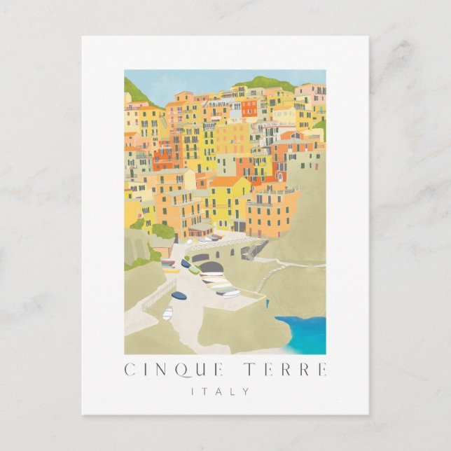 Carte Postale Cinque Terre (Devant)