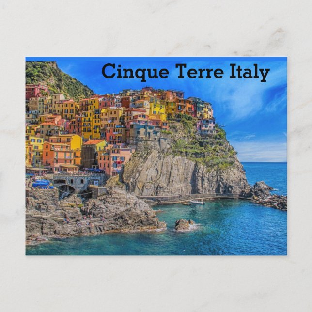 Carte Postale Cinque Terre Italie (Devant)