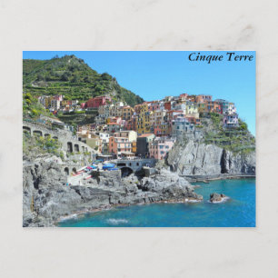 Carte Postale Cinque Terre, Italie