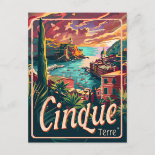 Carte Postale Cinque Terre Italie