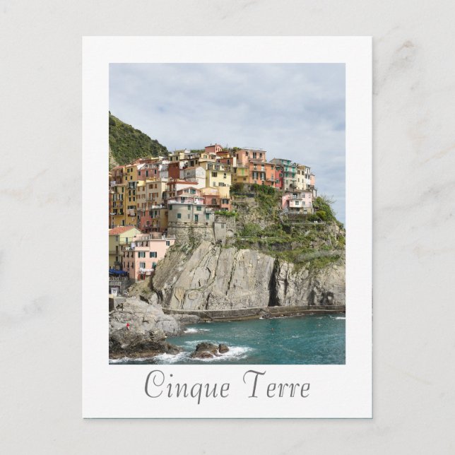 Carte Postale Cinque Terre, Italie (Devant)