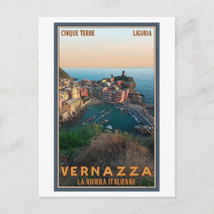 Carte Postale Cinque Terre - Vernazza