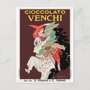 Carte postale : Cioccolato - Chocolates
