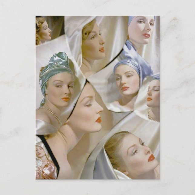 Carte Postale circa 1940 belles femmes (Devant)