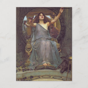 Carte Postale Circe Offering the Cup John William Waterhouse