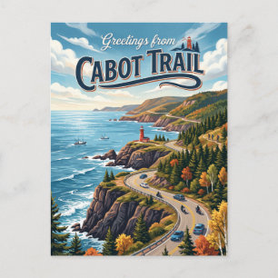 Carte Postale Circuit Cabot Canada