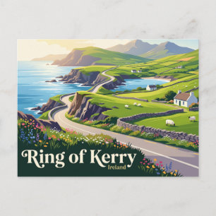 Carte Postale Circuit de Kerry Irlande