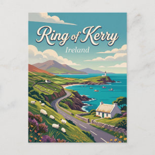 Carte Postale Circuit de Kerry Irlande