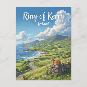 Carte Postale Circuit panoramique du Ring of Kerry Irlande