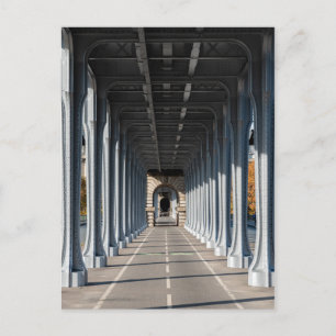 Carte Postale Circuit sur le pont Bir-Hakeim - Paris, France