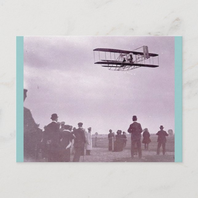 Carte Postale Circulaire Wright 'The Wright Stuff' (Devant)