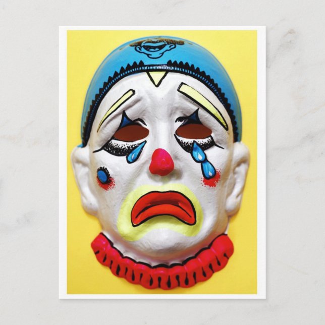 Carte postale Circus Clown (Devant)