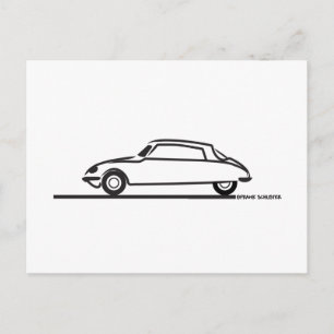 Carte Postale Ciroen DS 21 Pallas