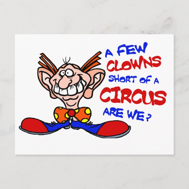 Carte Postale Cirque (Devant)