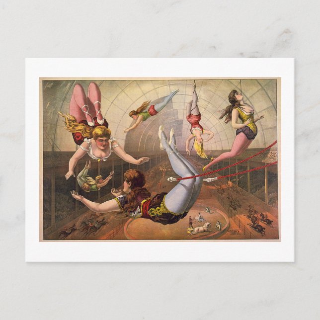 Carte Postale Cirque-1890 (Devant)