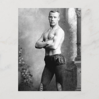 Carte Postale Cirque Beefcake 1898