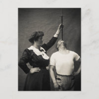 Cirque vintage Sideshow Sword Swallower Freak