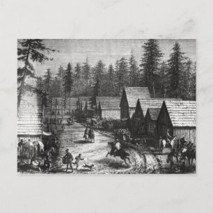 Carte Postale Cisco, station comté de Placer