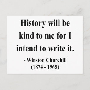 Carte Postale Citation 7a de Winston Churchill