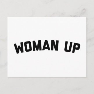 Carte Postale Citation amusante de la femme