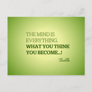 Carte Postale Citation de Bouddha