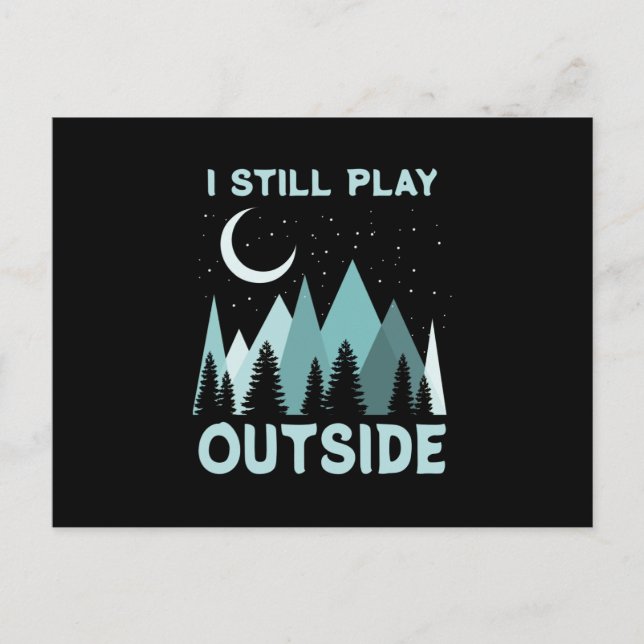 Carte Postale Citation de camping (Devant)