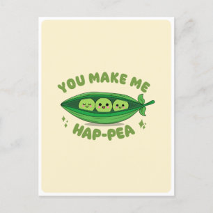 Carte Postale Citation de citation d'amour de jeu de mots sur le