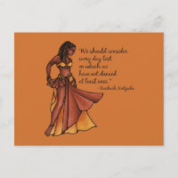 Citation de danseuse orientale Danse tous les jour