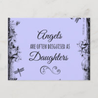 Citation de filles : Les anges sont souvent