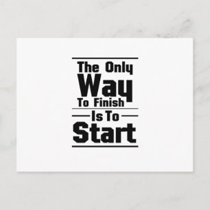 Carte Postale Citation de gym fitness fitness exercice Motivatio