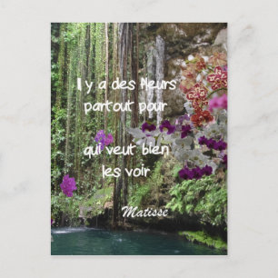 Carte Postale Citation de Matisse
