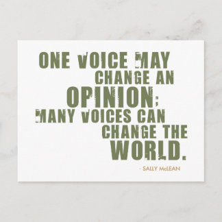 Carte Postale Citation de Sally McLean