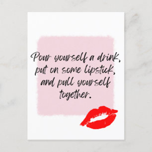 Carte Postale Citation d'Elizabeth Taylor