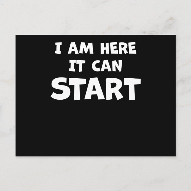 Carte Postale Citation drôle Citation coquine Fun Sarcasme Ironi (Devant)