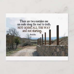 Carte Postale Citation inspirante — Bouddha
