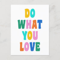 Citation Inspirationnelle Colorée Mignonne Typogra