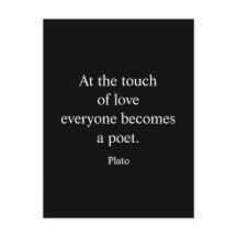 Citation Platon ; La Touche D'Amour