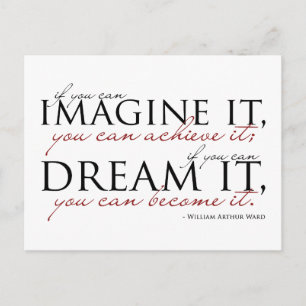 Carte Postale Citation William Ward Imagine