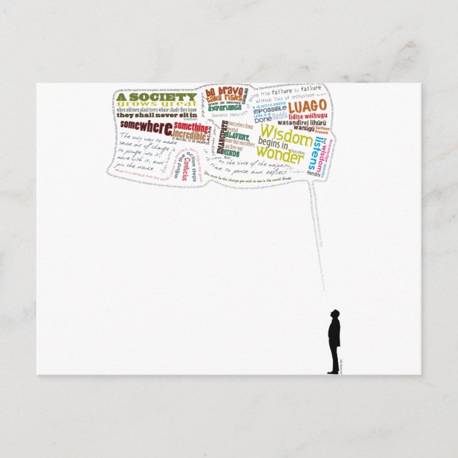 Carte Postale Citations (Devant)