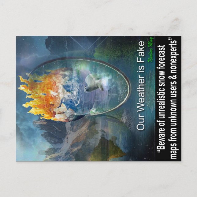 Carte Postale Citations concernant notre temps (Devant)