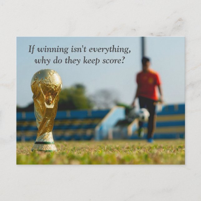 Carte Postale Citations de football (Devant)