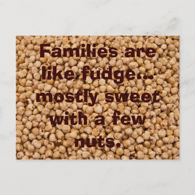 Carte Postale Citations de noisette (Devant)