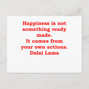 Carte Postale citations du dalaï-lama