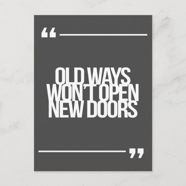 Carte Postale Citations inspirantes et motivantes (Devant)