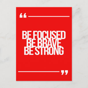 Carte Postale Citations inspirées et de motivation