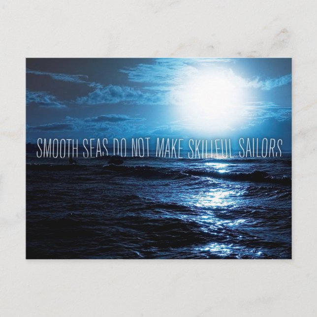 Carte Postale citations motivationnelles (Devant)