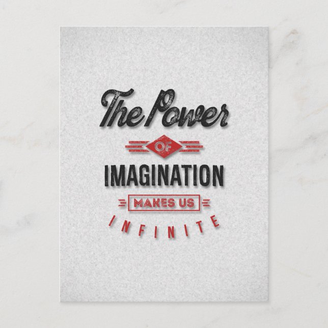 Carte Postale Citations Power Inspirational (Devant)